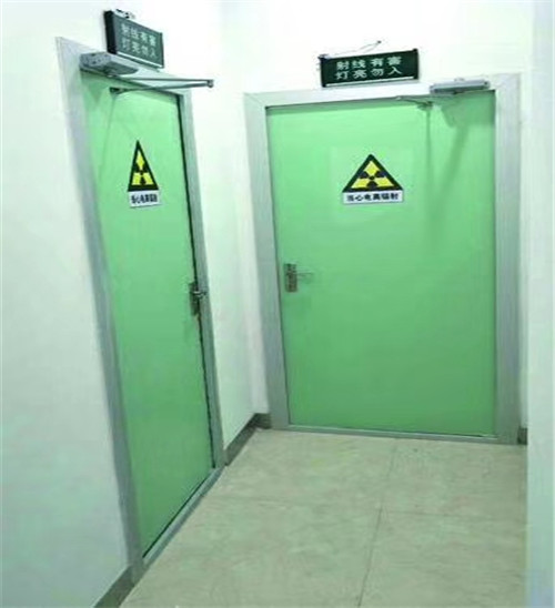 来宾厂家定制防 辐射铅门 CT室铅门 放射科射线防护施工